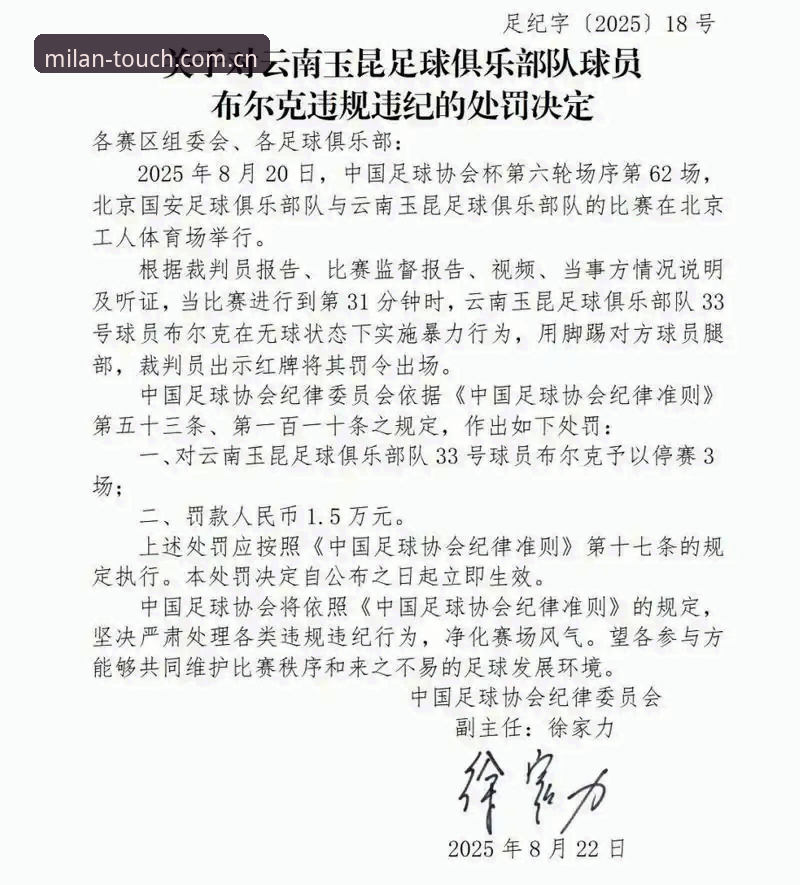 终身禁足17人 vs 五年禁赛48人：足协第三批罚单对比，米兰app平台用户如何读懂这场治理风暴？